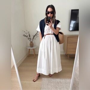 J.Crew Petite Elena shirt-dress in cotton poplin